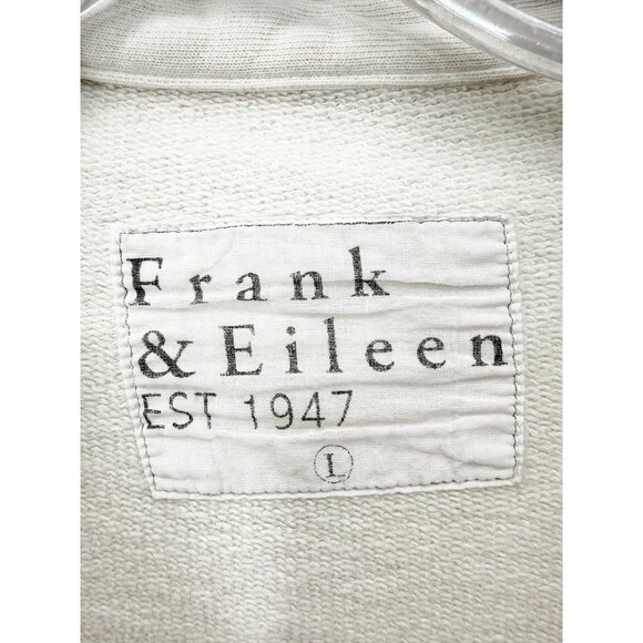 Frank & Eileen Triple Fleece Patrick popover henley - ivory L - Picture 7 of 11